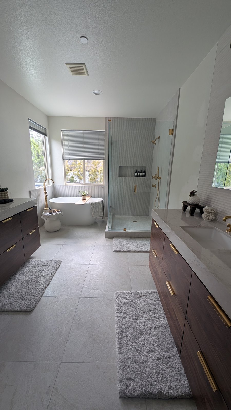 After primary bathroom renovation by Statera Design & Build
