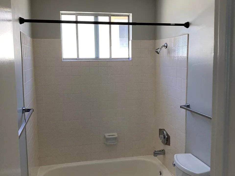 Before bathroom remodel, multifamily unit