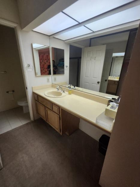 Before bathroom remodel